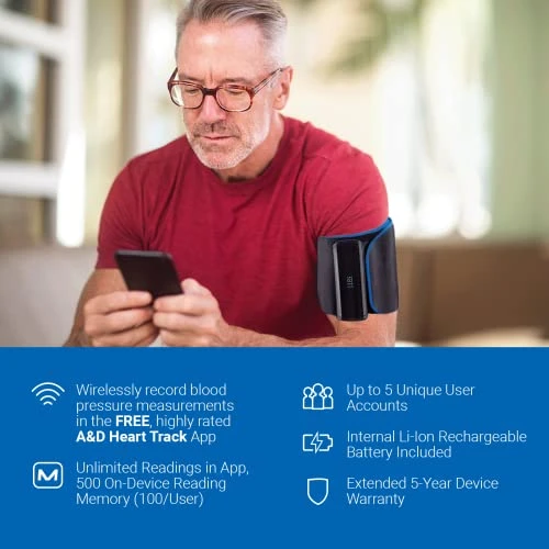 Smart Blood Pressure Monitor for Home Use — Blood Pressure Monitors, A&D Medical