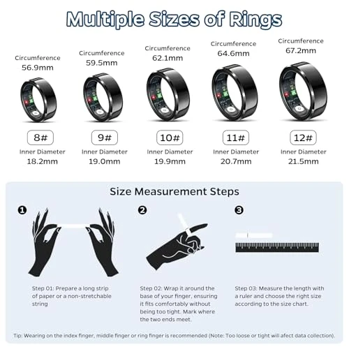 Smart Fitness Tracker Ring — Smart Rings, Lemolf