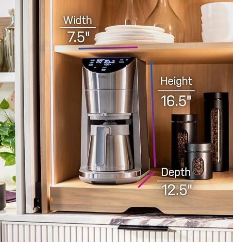 Smart Grind & Brew Coffee Maker with Podless Single Serve — Electric Coffee Grinders, GE Profile
