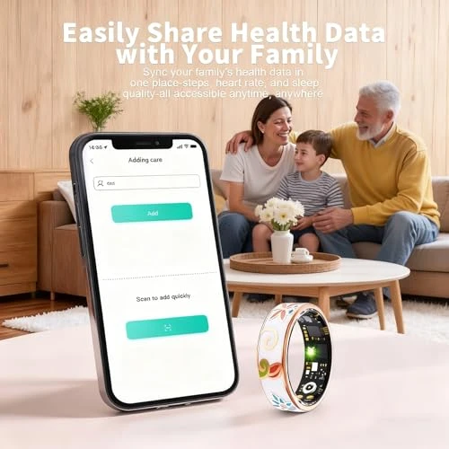 Smart Ring with Health Monitoring — Smart Rings, DSHKISK