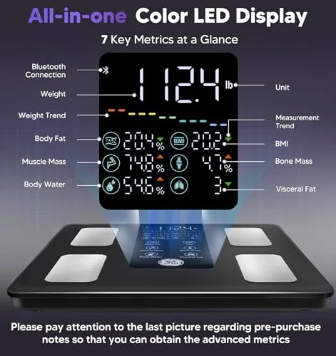 Smart Scale for Body Weight and Full Body Composition — Body Composition Analysis, GE
