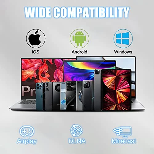 Wireless HDMI Display Adapter — Ultra HD Media Players, Kezwuna