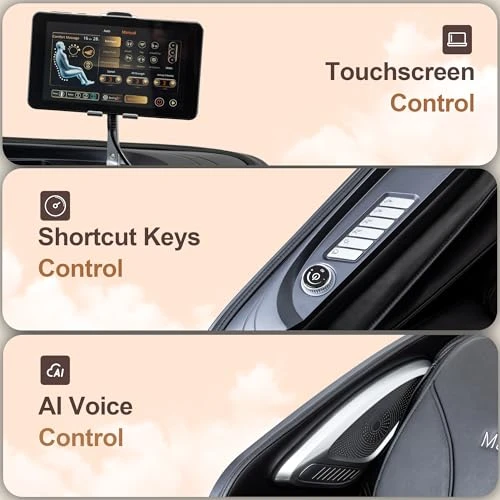 4D Massage Chair with Adjustable Flexible Track — Beds & Tables, MassaMAX