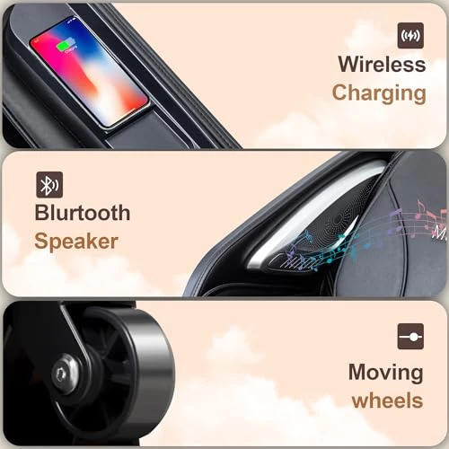 4D Massage Chair with Adjustable Flexible Track — Beds & Tables, MassaMAX