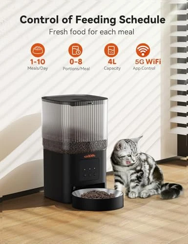 Automatic Pet Feeder with APP Control — Automatic Feeders, WOPET