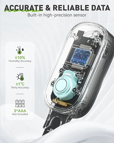 Bluetooth Soil Moisture and Air Temperature Meter — Hygrometers, RainPoint