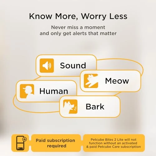 Interactive WiFi Pet Monitoring Camera with Treat Dispenser — Cameras & Monitors, Petcube