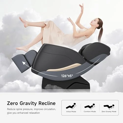Massage Chair Full Body Zero Gravity Recliner — Back Relief Solutions, SMAGREHO