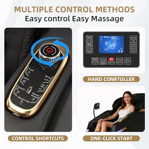 New 4D Smart Massage Chair - Zero Gravity S-L Full Body Massage Sofa/Recliner — Back Relief Solutions, SOMANOVA