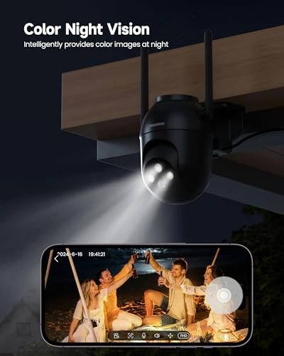 Outdoor Wired Security Camera — Dome Surveillance Cameras, TOAIOHO