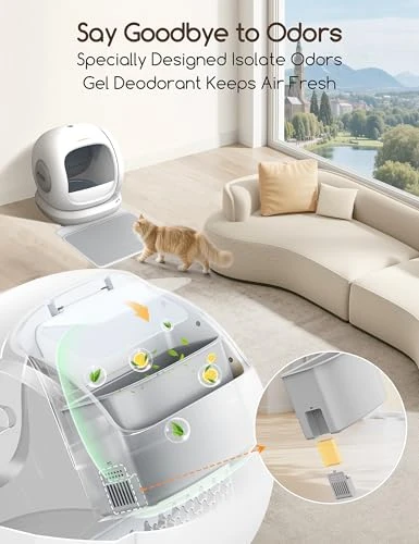 Self Cleaning Litter Box — Waste Bins, Meowant