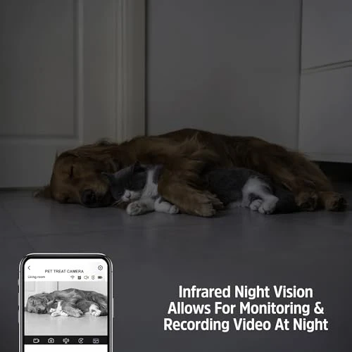 Smart Pet Treater with 2K Video Camera — Cameras & Monitors, Energizer