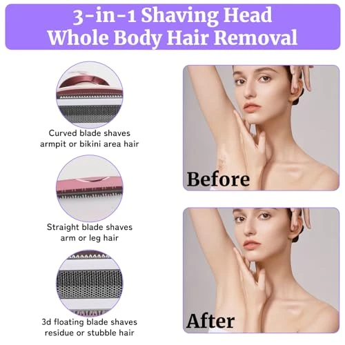 Wet & Dry Electric Razor — Body Groomers, Beanify