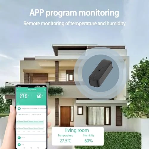 WiFi Hygrometer Thermometer Sensor — Home Climate Control, PHOVOLT