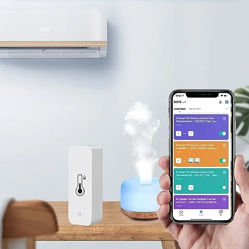 WiFi Thermometer Hygrometer Sensor — Home Climate Control, PHOVOLT