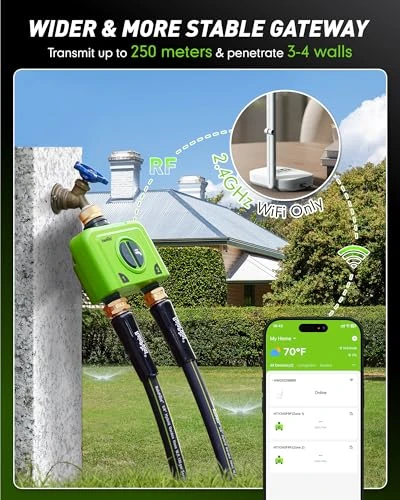 WiFi Water Timer for Garden Hose — Hose Timers, RainPoint
