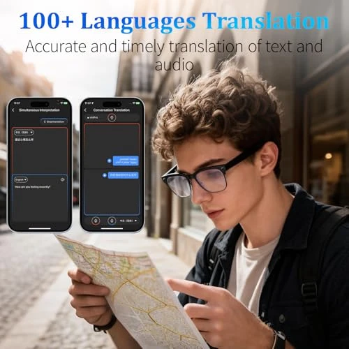 AI Smart Glasses with 8MP Camera, 4K Video, Bluetooth Audio, and Photochromic Lenses — Smart Glasses, KWENRUN