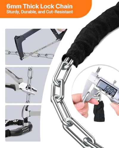 Bike Lock — Chain, Sportneer