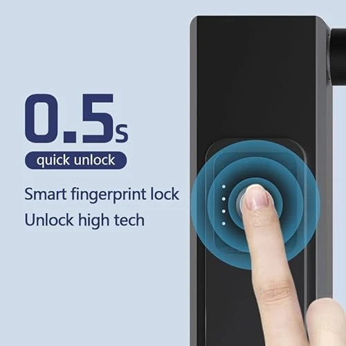 Fingerprint Bike U-Lock with Cable — U-Lock, eLinkSmart