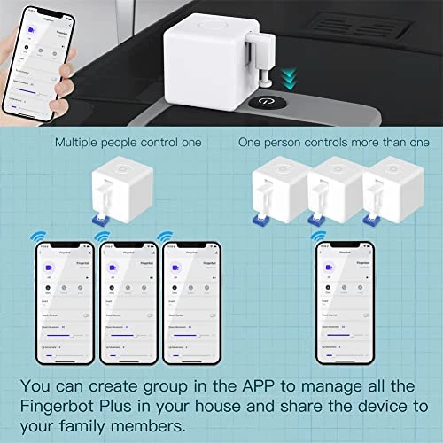 Smart Bluetooth Fingerbot Plus — Smart Home Modules, MoesGo