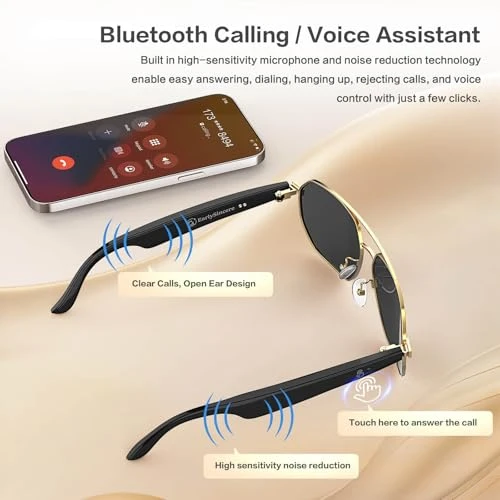 Smart Glasses with AI Translation and Voice Assistant — Smart Glasses, EarlySincere