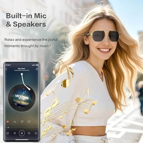 Smart Glasses with AI Translation and Voice Assistant — Smart Glasses, EarlySincere