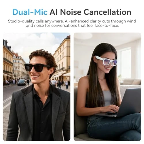 Smart Glasses with Camera and AI Assistant — Smart Glasses, BooaBei