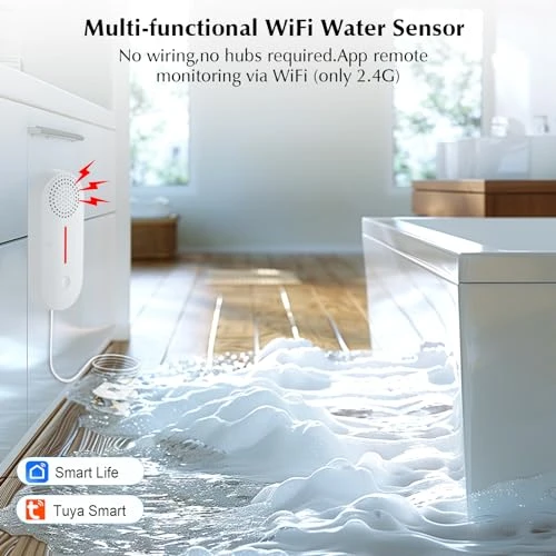 Water Sensor Alarm Leak Detector — Water Leak Detection Systems, eMylo