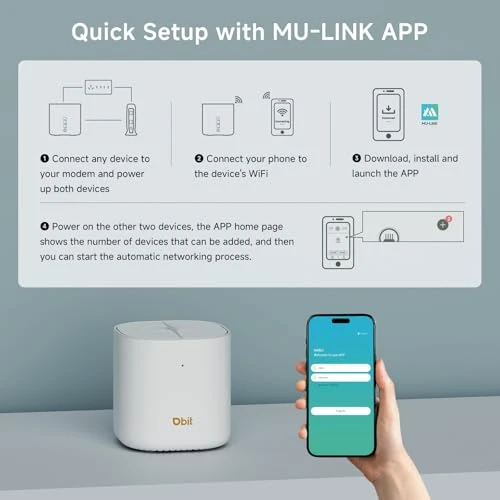 Whole Home Mesh Wi-Fi System — Routers, DBIT