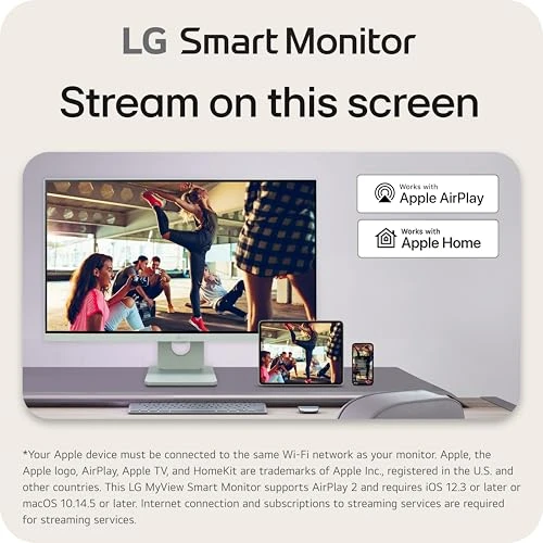 27-Inch Smart Monitor with IPS Display and Built-in Speakers — Display Solutions, LG