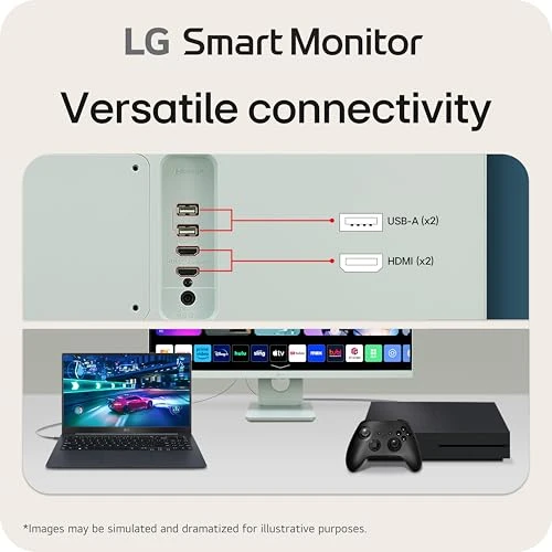 27-Inch Smart Monitor with IPS Display and Built-in Speakers — Display Solutions, LG