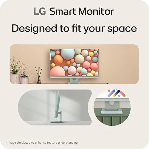 27-Inch Smart Monitor with IPS Display and Built-in Speakers — Display Solutions, LG
