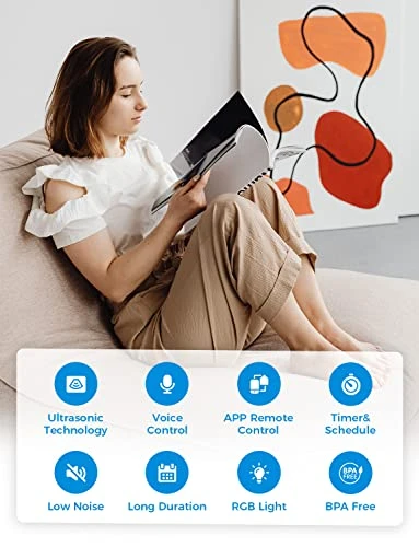 Smart WiFi Essential Oil Diffuser and Mist Humidifier — Diffusers, meross