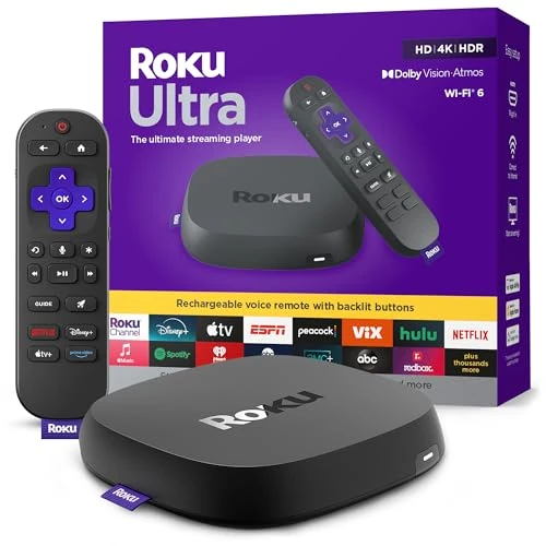 Ultra 2024 Streaming Device — Ultra HD Media Players, Roku