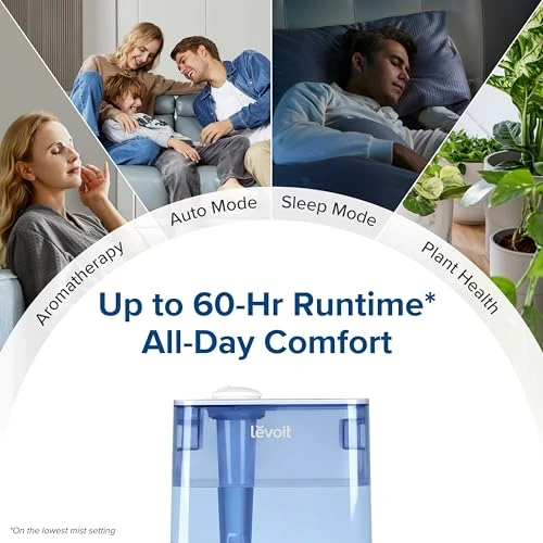 Ultrasonic Smart Top Fill Humidifier — Air Moisturizers, LEVOIT