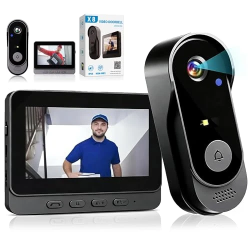 Video Doorbell with Monitor — Cameras & Monitors, Generic