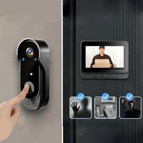 Video Doorbell with Monitor — Cameras & Monitors, Generic