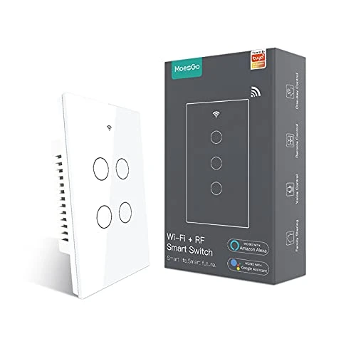 WiFi Smart Wall Light Switch — Dimmer Switches, MoesGo