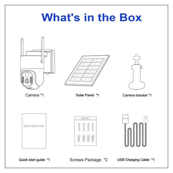 Wireless Security Camera System with Solar Panel — Outdoor Security Cameras, ESCAM