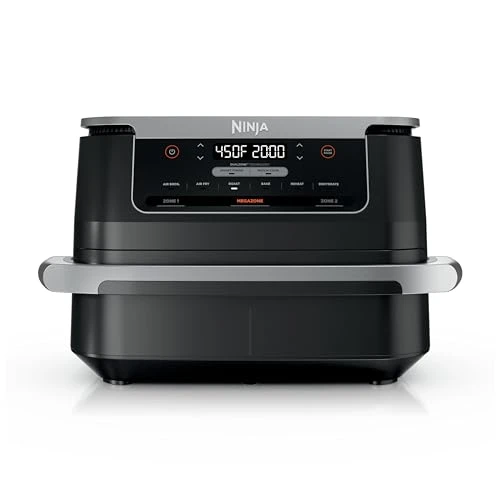 6-in-1 FlexBasket Air Fryer with 7-QT MegaZone and Basket Divider — Air Fryers, Ninja