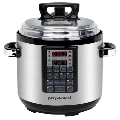 9-in-1 Electric Pressure Cooker 6QT Multi-Functional Programmable Non-Stick Pot — Electric Pressure Cookers, prepAmeal
