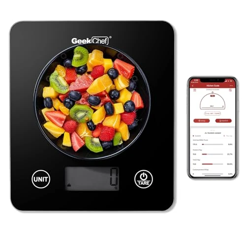Digital Scale with App — Weight Management Tools, Geek Chef