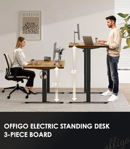 Executive Electric Standing Desk — Monitor Stands, OffiGo