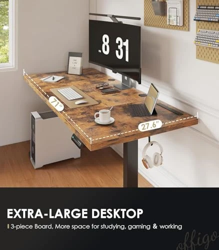 Executive Electric Standing Desk — Monitor Stands, OffiGo