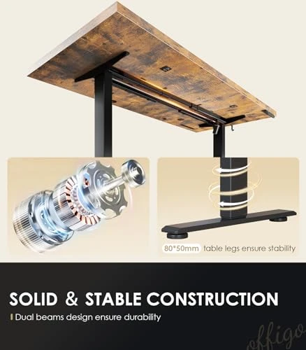 Executive Electric Standing Desk — Monitor Stands, OffiGo