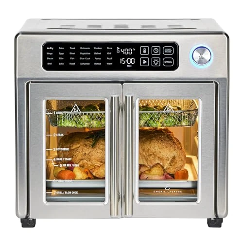 Extra Large French Door Air Fryer Toaster Oven Combo — Toaster Ovens, Emeril Lagasse