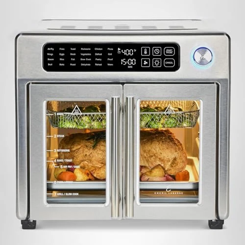 Extra Large French Door Air Fryer Toaster Oven Combo — Toaster Ovens, Emeril Lagasse