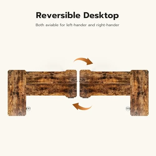 L Shaped Standing Desk Electric Adjustable Height, Corner Standing Desk, Electric Sit Stand Table with Reversible Splice... — Monitor Stands, Acrolix