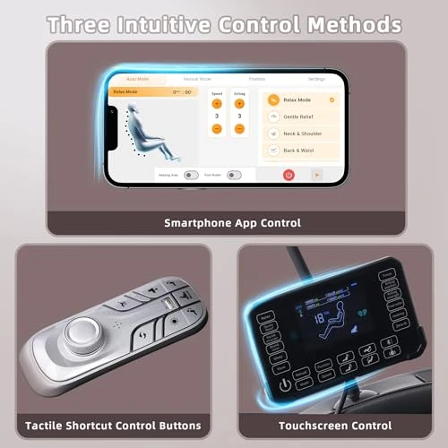 Massage Chair, Full Body Zero Gravity Recliner — Beds & Tables, MYTHIA