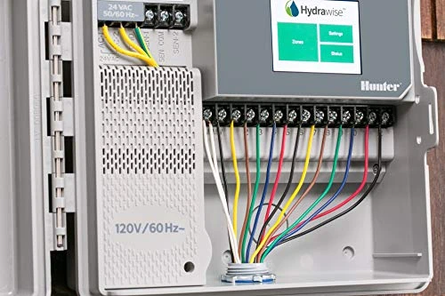 Residential Outdoor Professional Grade Wi-Fi Controller with Hydrawise Web-Based Software - 12 Station — Controllers, Hunter